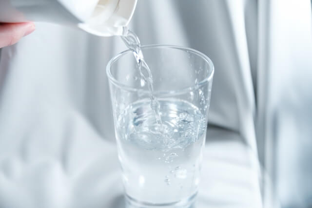 水分は水からしっかり摂ること